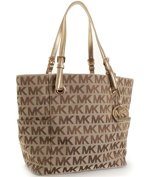 michael kors bag monogram|michael kors monogram tote bag.